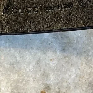 Gucci | Accessories | Euc Gucci Double G Black On Black Belt  display picture 1